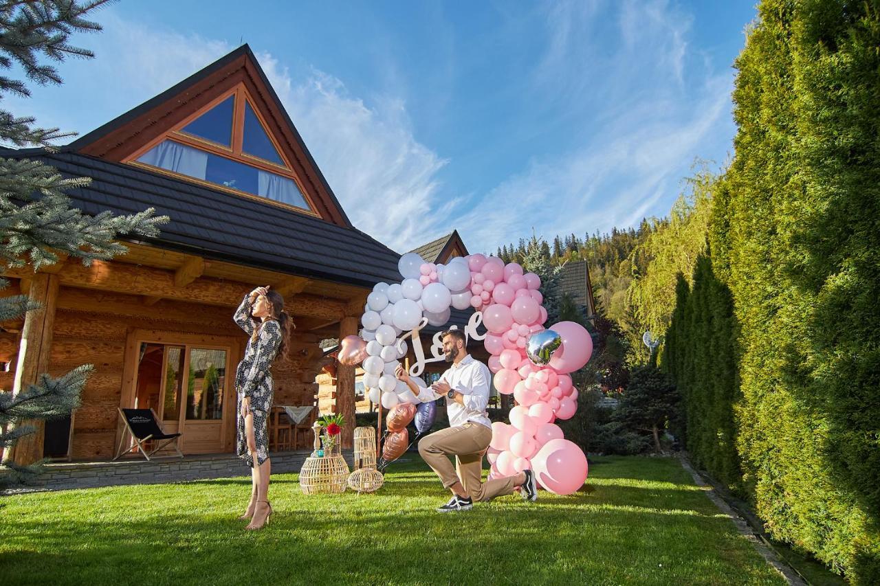 Luxury Chalet Wioska Jagny ポロニン エクステリア 写真