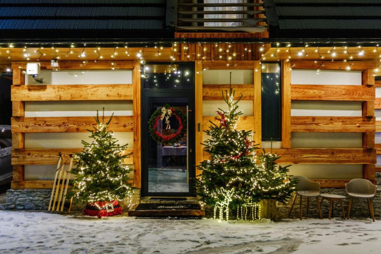 Luxury Chalet Wioska Jagny ポロニン エクステリア 写真