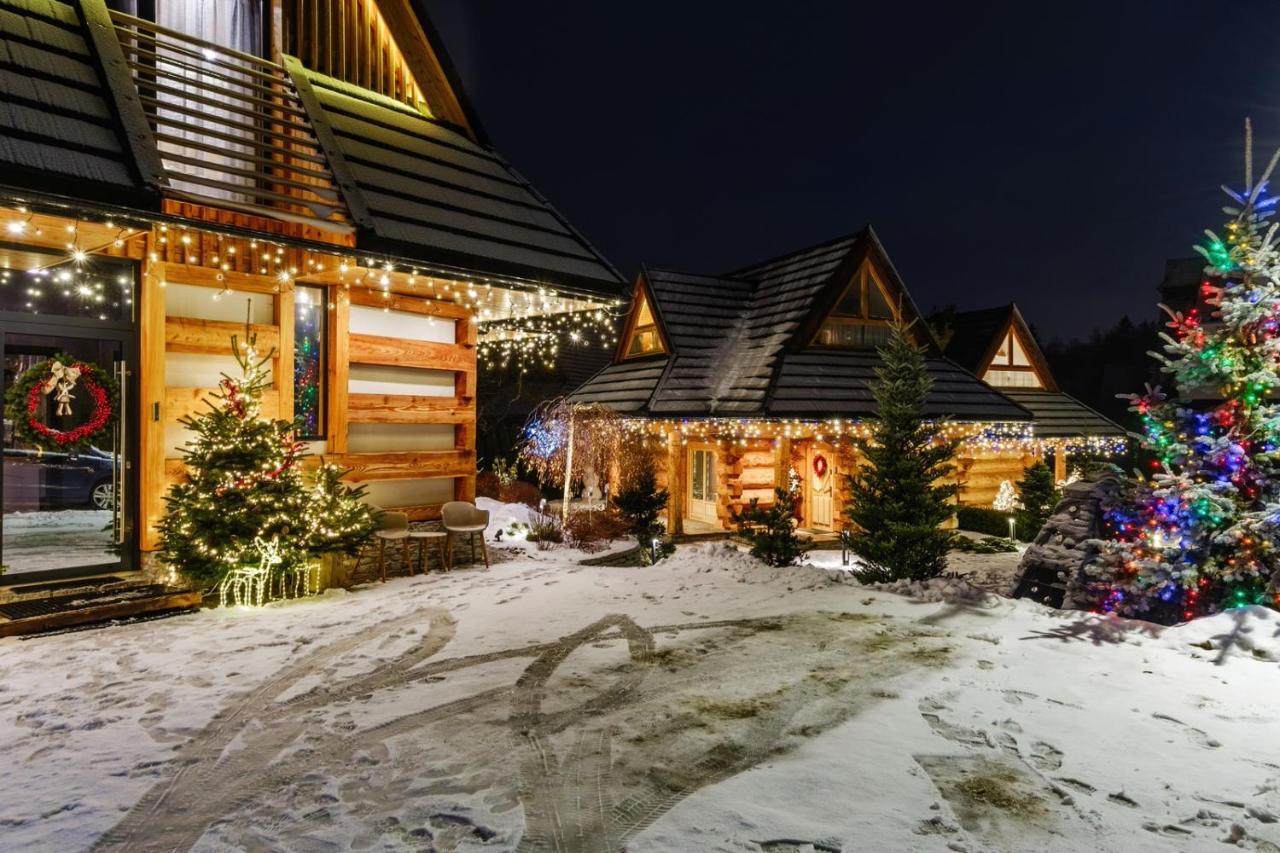 Luxury Chalet Wioska Jagny ポロニン エクステリア 写真