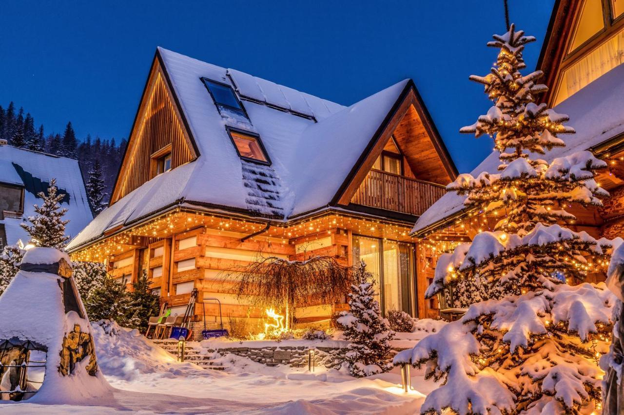 Luxury Chalet Wioska Jagny ポロニン エクステリア 写真