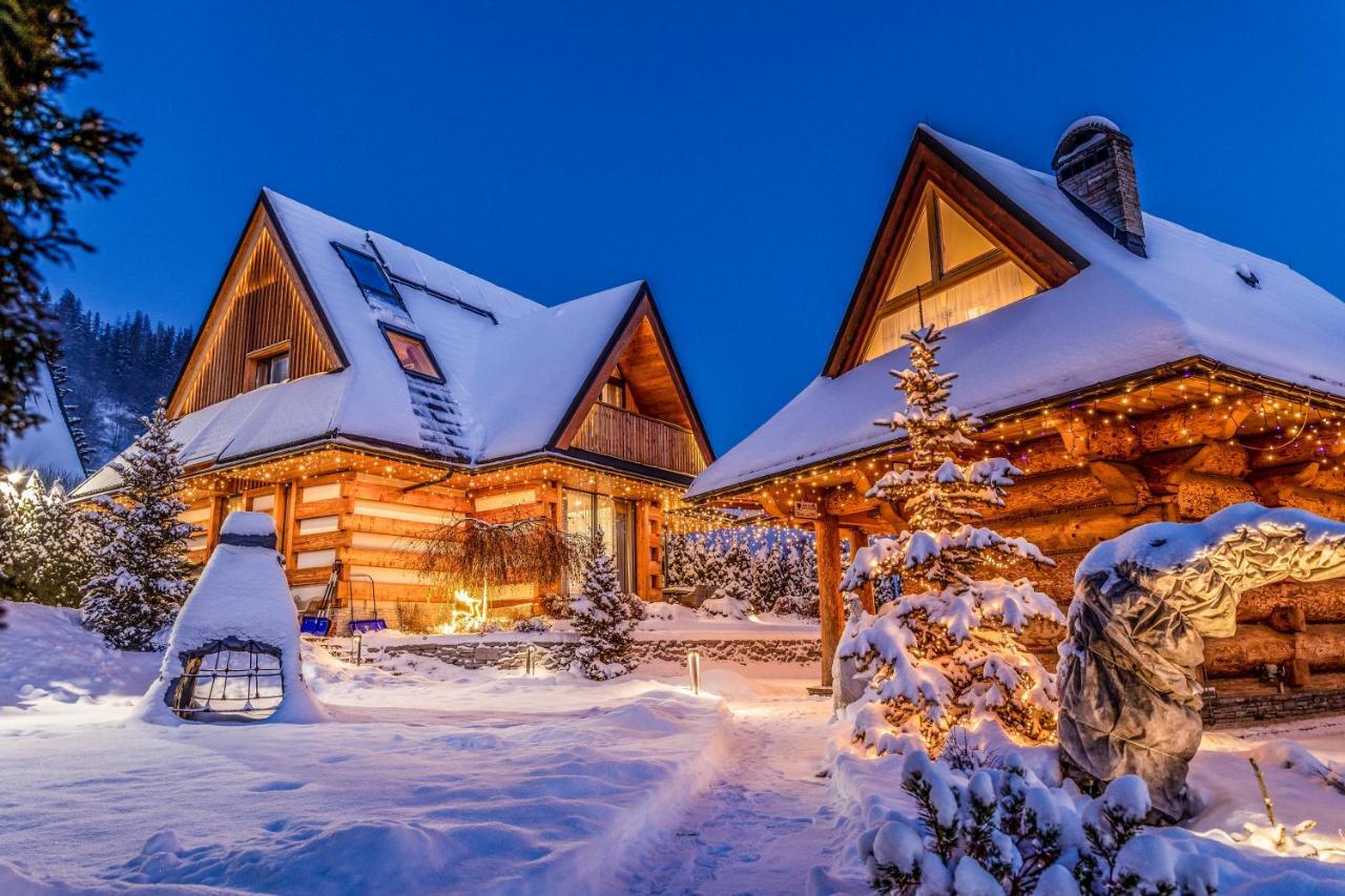 Luxury Chalet Wioska Jagny ポロニン エクステリア 写真