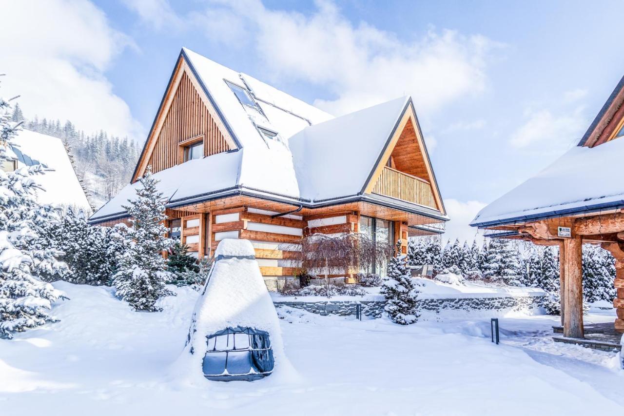 Luxury Chalet Wioska Jagny ポロニン エクステリア 写真