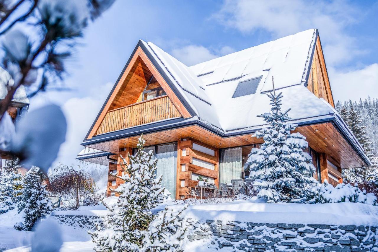 Luxury Chalet Wioska Jagny ポロニン エクステリア 写真