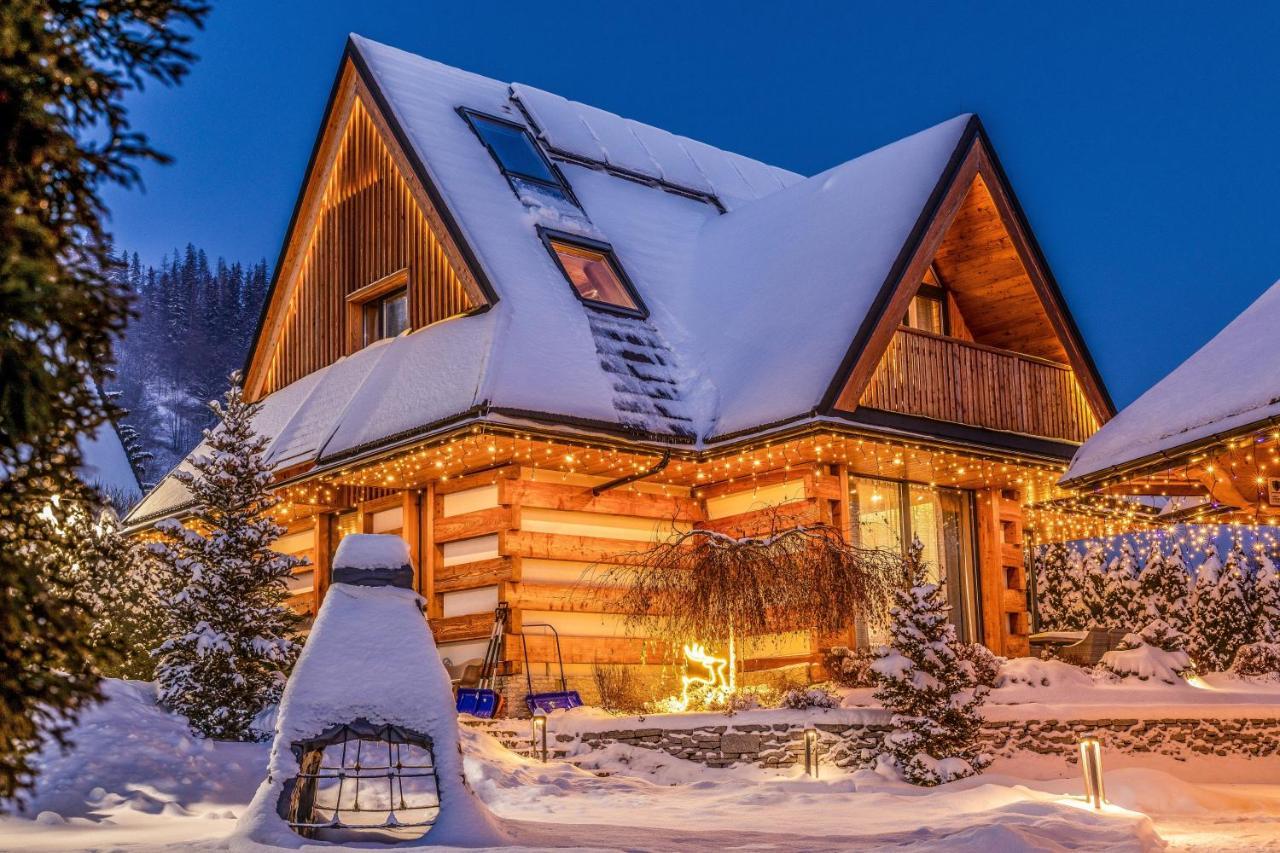 Luxury Chalet Wioska Jagny ポロニン エクステリア 写真