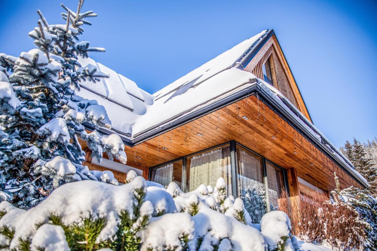 Luxury Chalet Wioska Jagny ポロニン エクステリア 写真